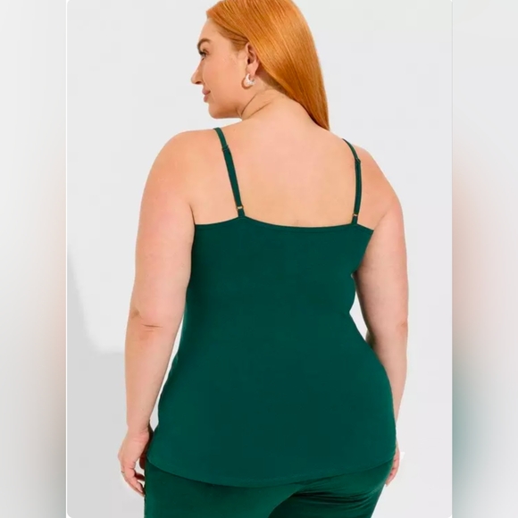 Torrid Foxy Cami Botanical Green Size 2 NWT - Picture 3 of 10